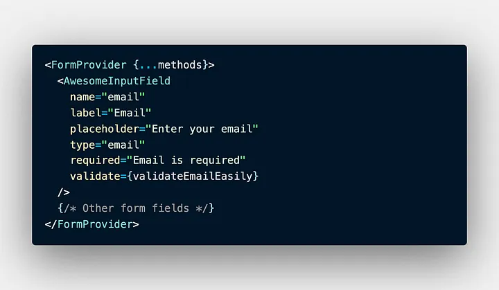 A Step-by-Step Guide to Building Reusable Components with React Hook Form